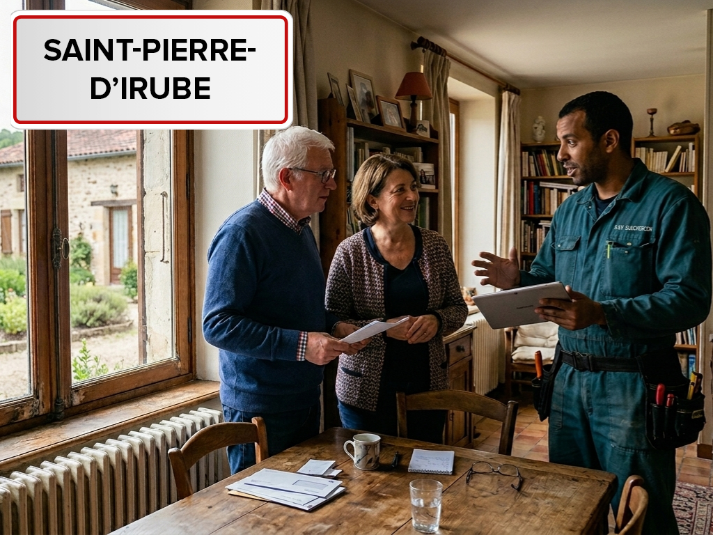 Installation de pompe à chaleur à Saint-Pierre-d'Irube (64990) dans les Pyrénées-Atlantiques